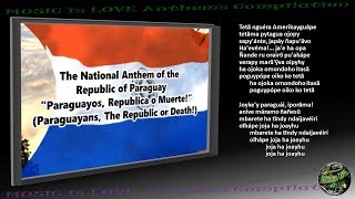 Paraguay National Anthem Instrumental With S 1 Guarani 2 Spanish Flag Original Seal