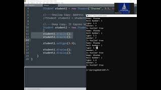 Copy Constructor | Deep Copy | Shallow Copy