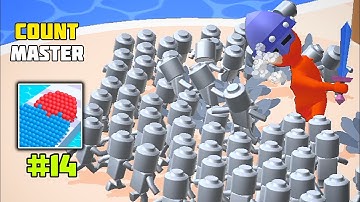 Count Masters: Crowd Clash & Stickman running game - Gameplay Walkthrough Part 14 Levels 131-140