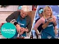 It's Chaos in the Kitchen as Holly and Phillip Get Competitive Making Cocktails... Blindfolded!