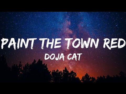 Doja Cat Paint The Town Red Lyrics Justin Bieber Zayn Mix