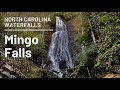 MINGO FALLS in Cherokee North Carolina | North Carolina Waterfalls | Smoky Mountain Waterfalls