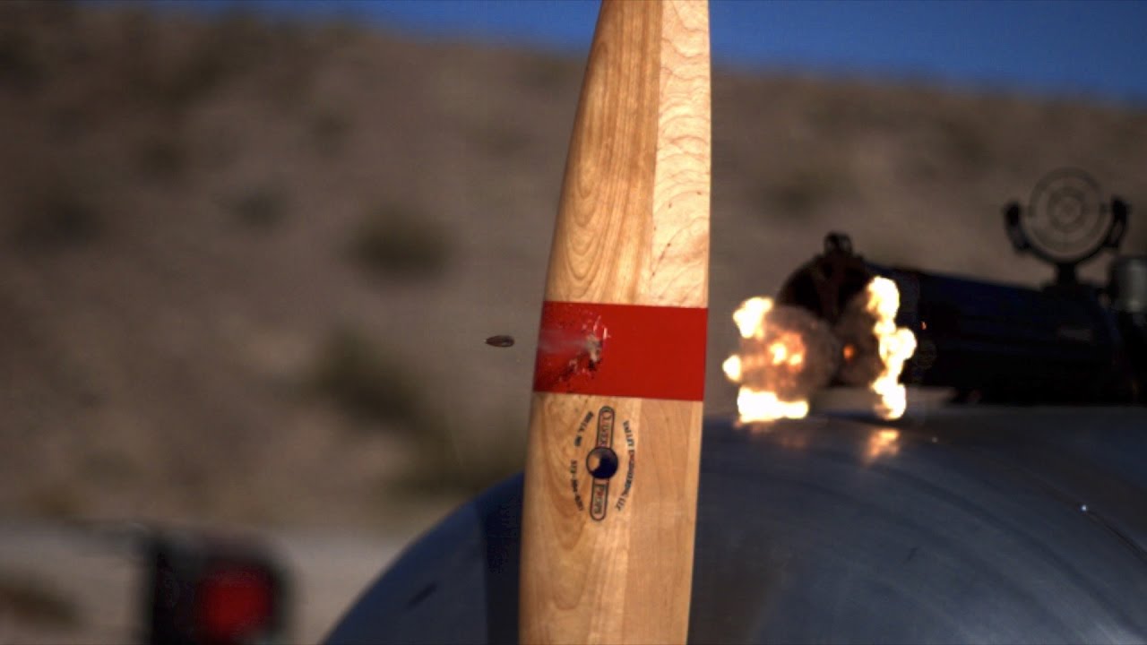 Bullets vs Propeller in Slow Motion   The Slow Mo Guys