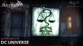 Batman: Arkham City - Easter Egg #24 - DC Universe