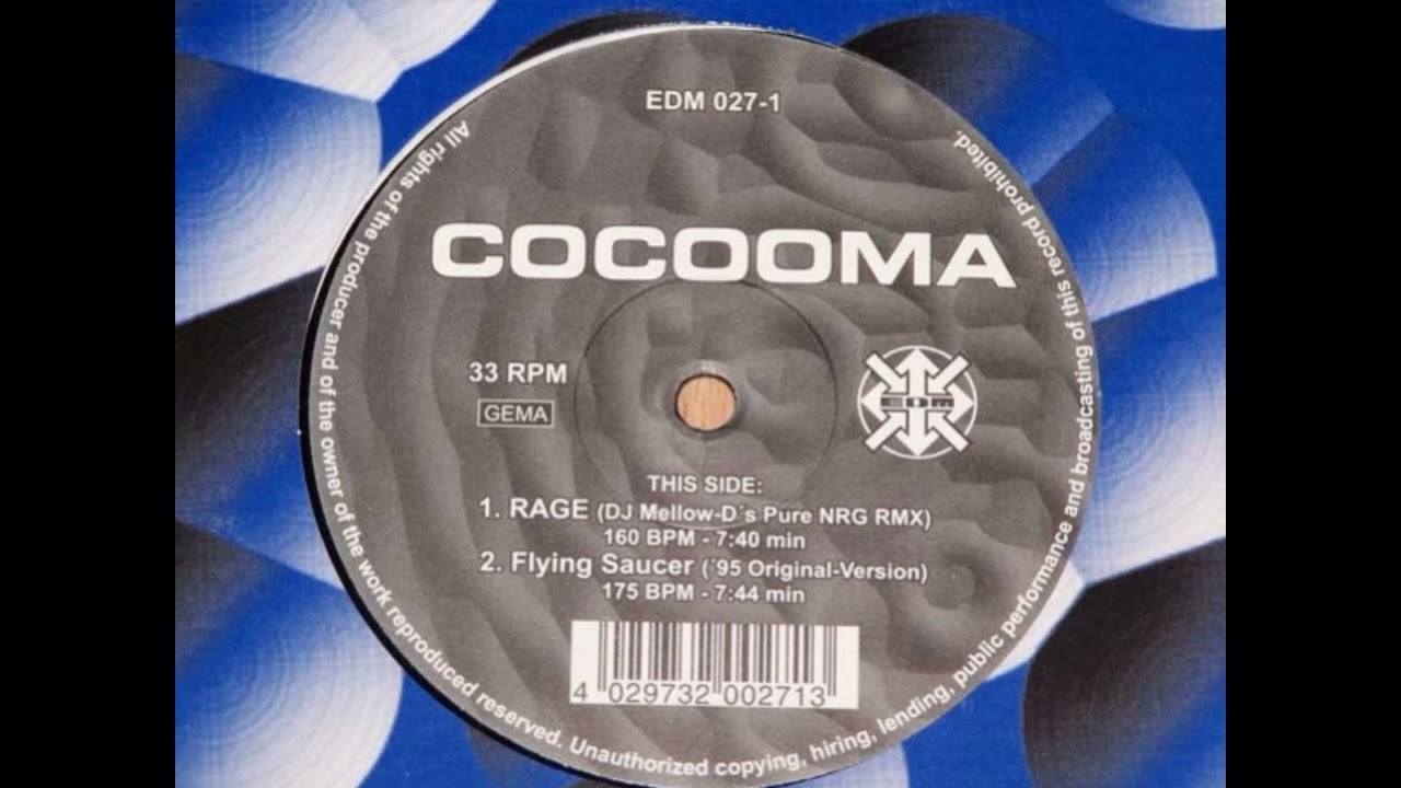 Cocooma - Rage - (DJ Mellow D's Pure NRG RMX) - 1997 - YouTube
