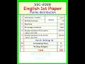 Marks distribution-SSC 2026 I #ssc2026 #shortsvideos