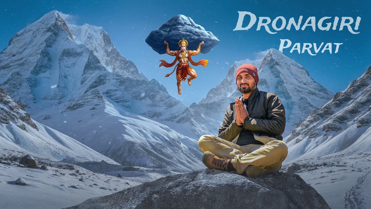 यहीं है द्रोणागिरी पर्वत जहां संजीवनी पाई जाती है | Ramayana Dronagiri Parvat | Sanjivani Parvat