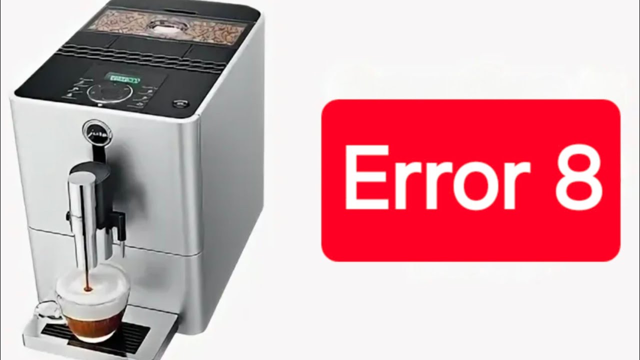 Jura Ena Micro 9 - Error 8 Простой 