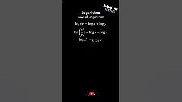 Logarithms Zero to Hero | Logarithms | Law