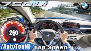 BMW 7 Series 2019 750i 4.4 V8 BiTurbo 261km/h AUTOBAHN POV by AutoTopNL