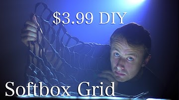 How to Make a $3.99 DIY Softbox Grid