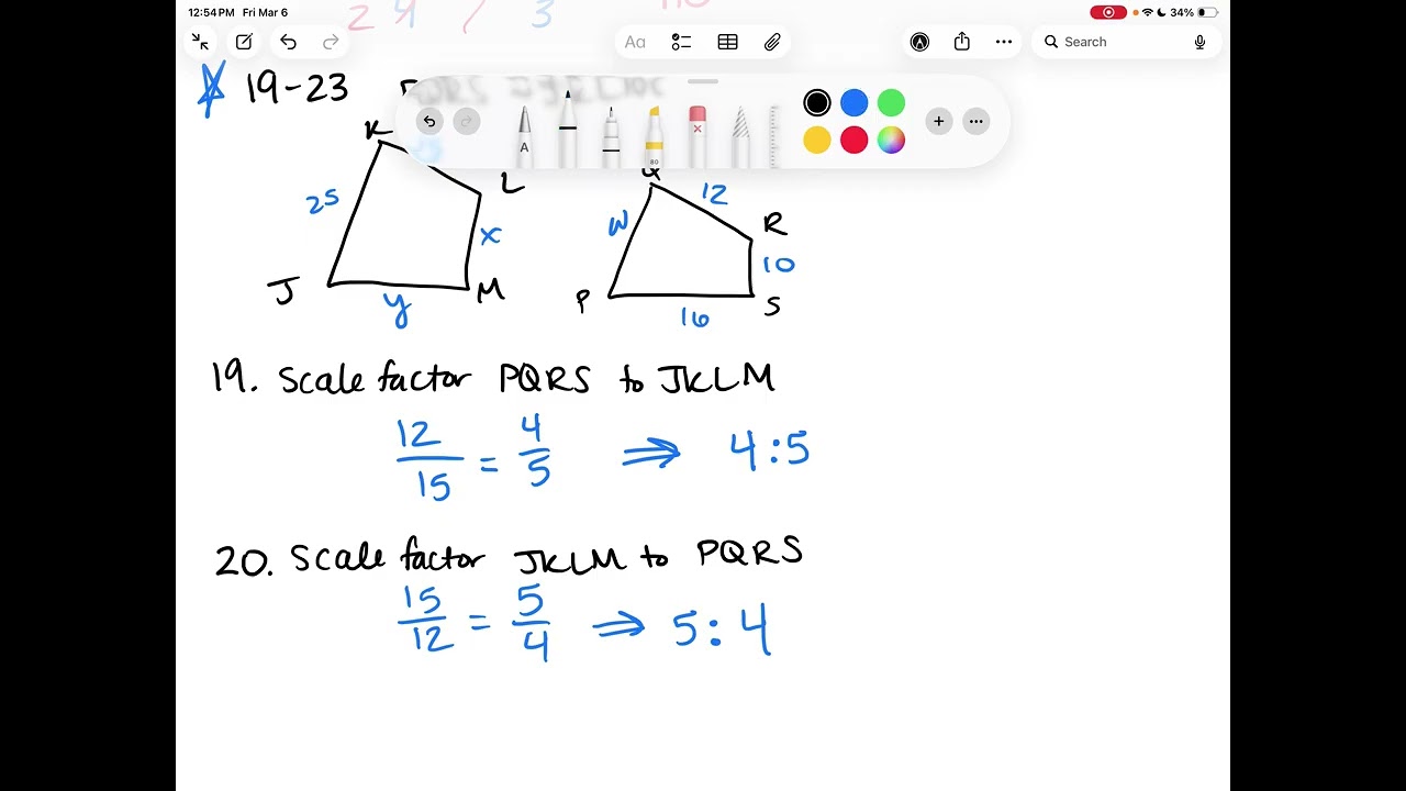Geometry 8.3 Similar Polygons