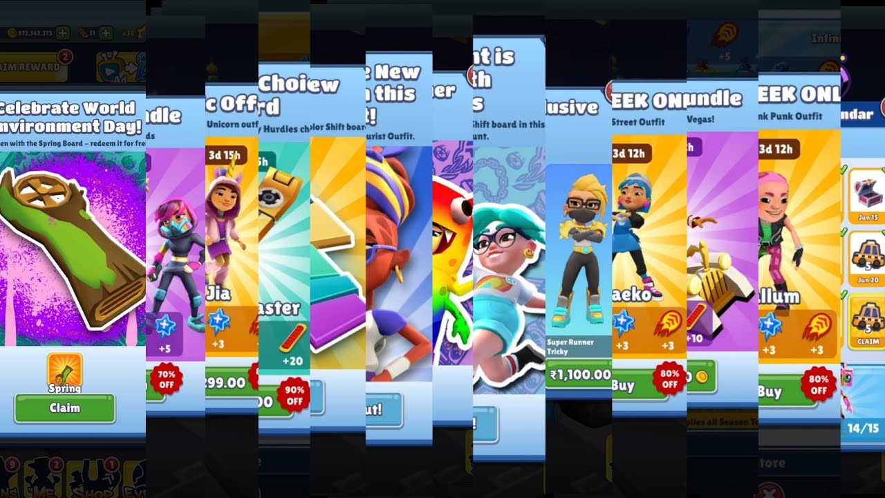 Subway Surfers on X: A bundle for legends. 🐉 Race through