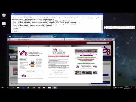 Arbitrary File Upload Vulnerability in wp Dreamwork Gallery