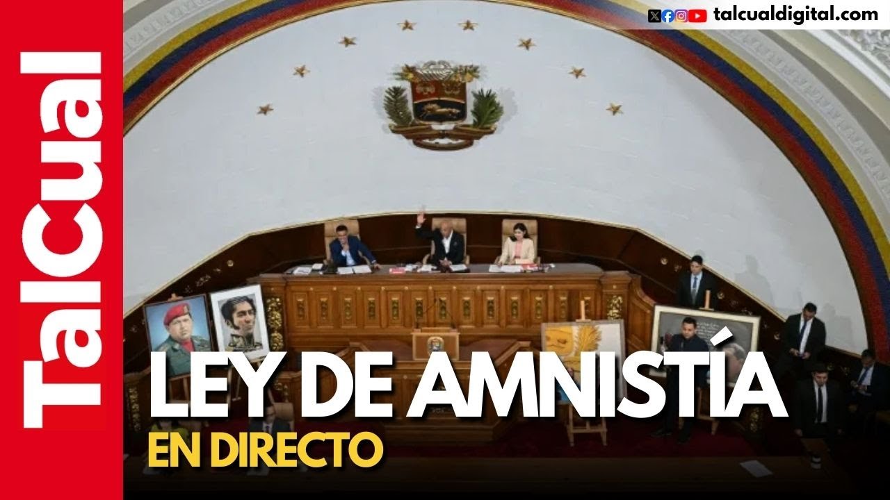 Segunda discusión de la LEY DE AMNISTÍA en la Asamblea Nacional - YouTube