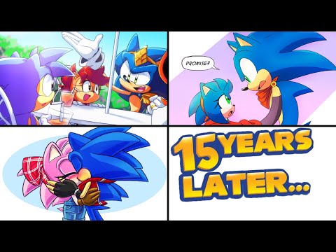 1 HOUR of Sonic 10 Years Later - Sonic Comic Dub MEGA COMP 