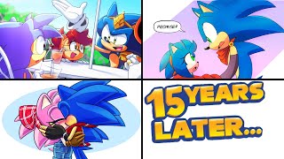 1 HOUR of Sonic 15 Years Later  Sonic Comic Dub MEGA COMP
