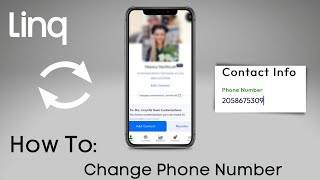 How To | Change Phone Number in Linq App screenshot 5