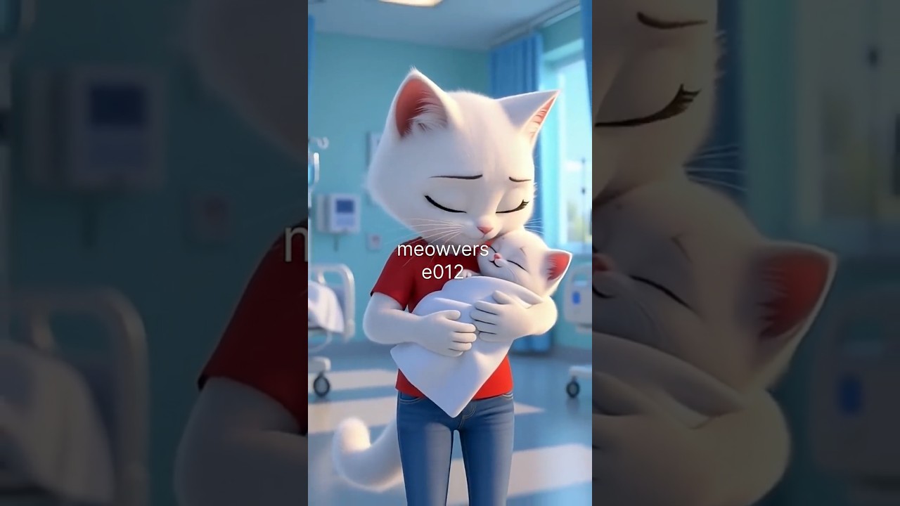 cute cat is pregnant  part 2❤️