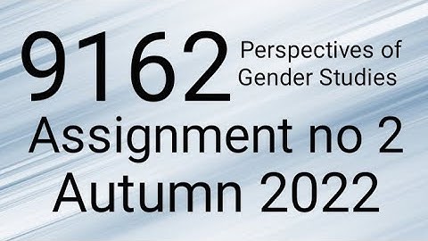 AIOU Code 9162 Solved Assignment No.2 Autumn 2022 #aiou #aiousolveassignments