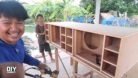 How to design Subwoofer Box 18X4 inch speaker in sketchup pro