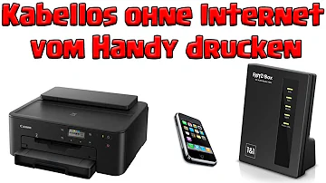 Kann man Drucker mit Handy verbinden ohne WLAN?