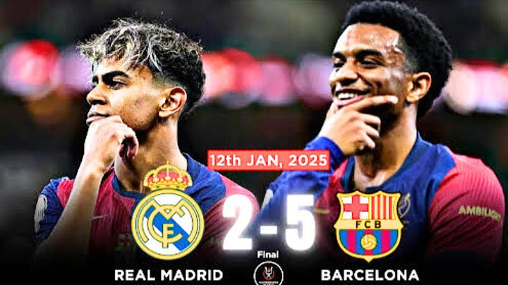 Barcelona 5-2 Real Madrid | Extended Highlight (HD)