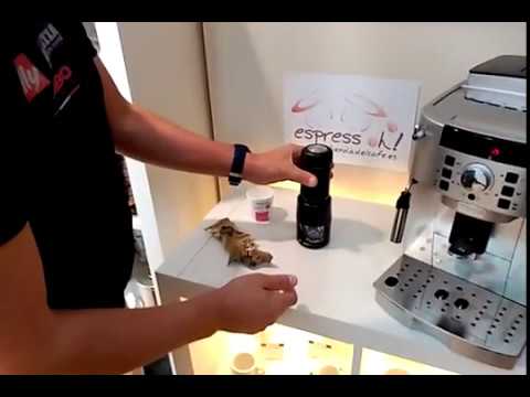 Cafetera express portàtil - YouTube