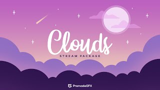 Clouds | Stream Overlay | by PremadeGFX