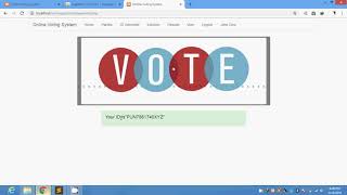 Online Voting System using PHP+SQL in urdu tutorials 023