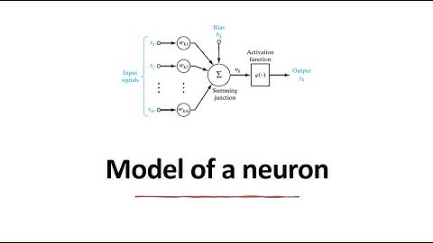 Model of a Neuron Explained | The Foundation of Neural Networks