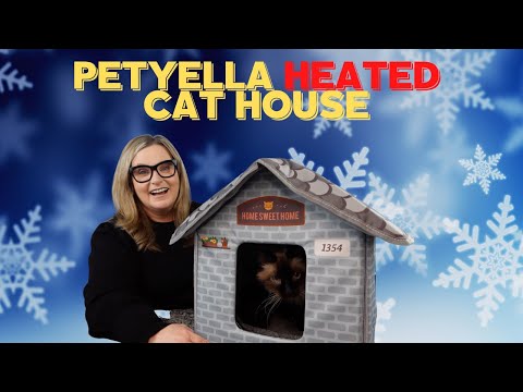 Heated Pet House from Petyella for my Feral Cat / Black Friday Cat House Amazon