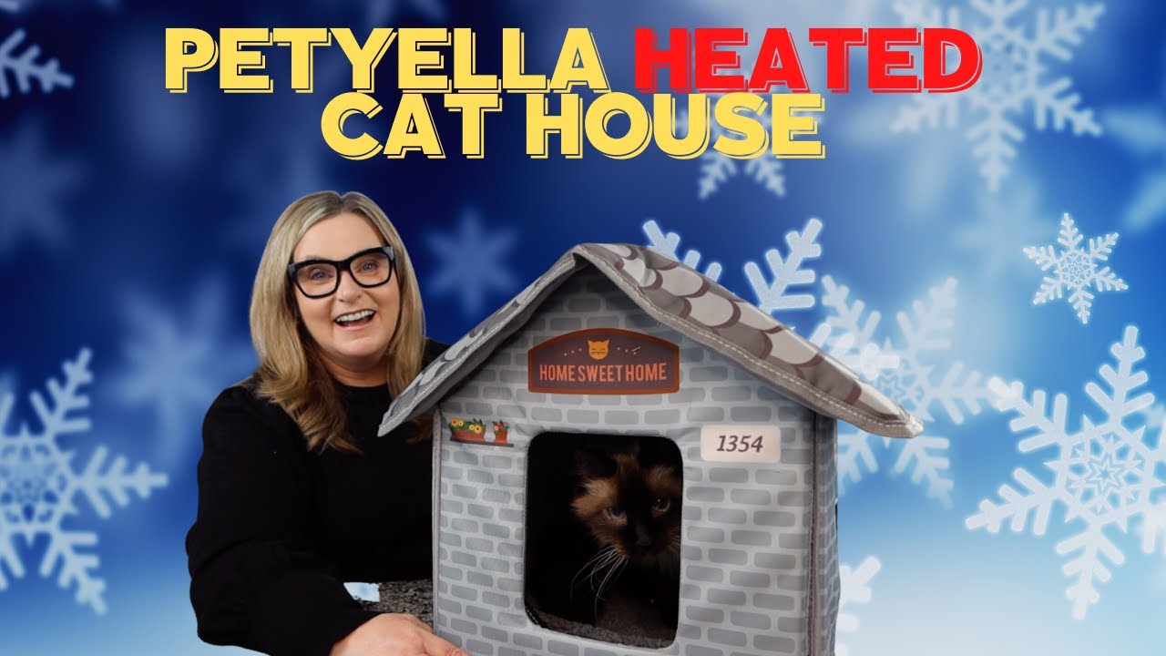 Heated Pet House from Petyella for my Feral Cat / Black Friday Cat