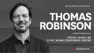 Spring 2025 Lecture Series: Thomas Robinson