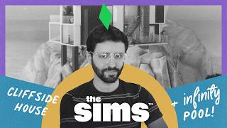 I Built a Cliffside House in The Sims 4