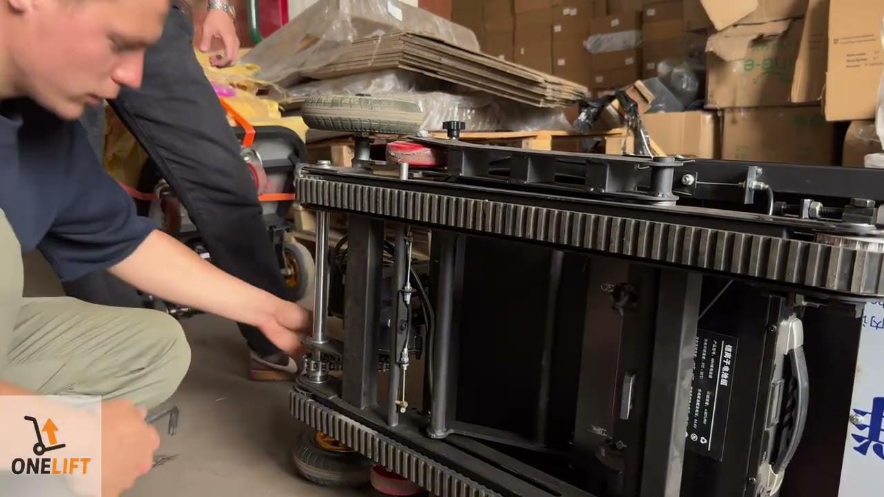 Инструкция по пользованию электрической лестничной тележки OneLift
