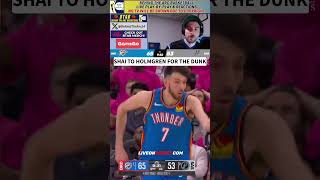 CHET HOLMGREN BACKDOOR DUNK! NBA Western Conference Finals - Game 3: Thunder vs Spurs (5/22/26)
