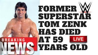 BREAKING NEWS: Former WWE Superstar Tom Zenk Has Died At 59 Years Old