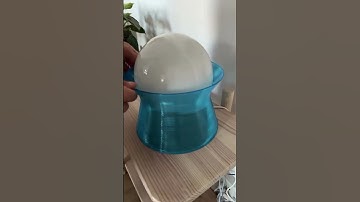 3D printed transparant lamp shade! (Video by geoshape3d  on insta)