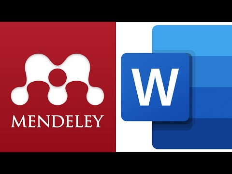 Mendeley Reference Manager Tutorial and Addin with MS Word