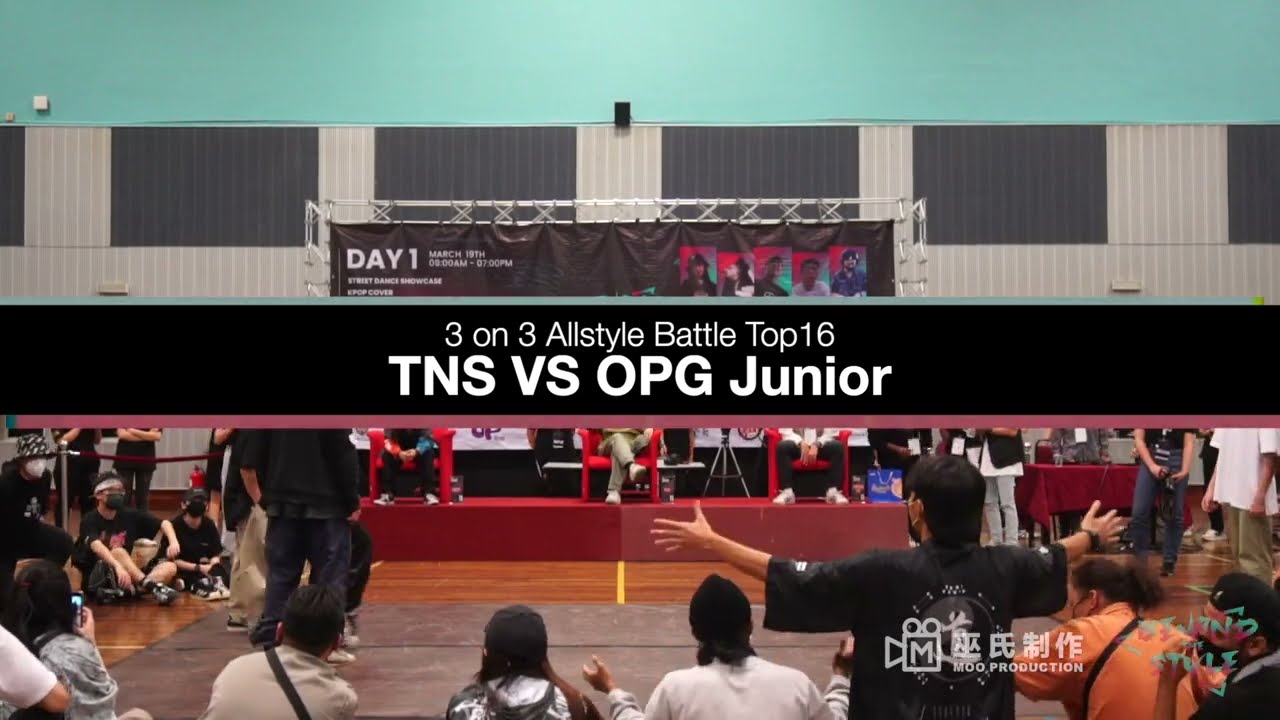Beyond The Style | 3 on 3 Battle top 16 | TNS Vs OPG Junior | Moo Production