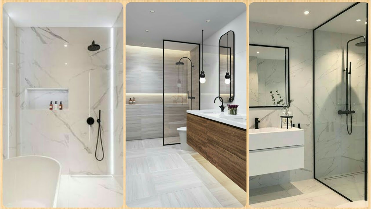 Modern Shower Design Ideas 2022 | Modern Bathroom design | Walk in ...