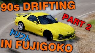 BeamNG.drive | 90s touge drifting in Fujigoko PART 2 | with real sounds and Eurobeat