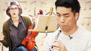 People Play Their Childhood Instruments