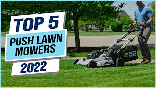 Top 5 Best Push Lawn Mowers 2023