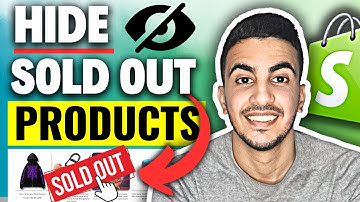 How To Hide Out Of Stock Products On Shopify