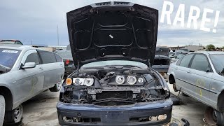 Finding Rare BMW Parts In A Las Vegas Junkyard! E46 & E39 Hunting