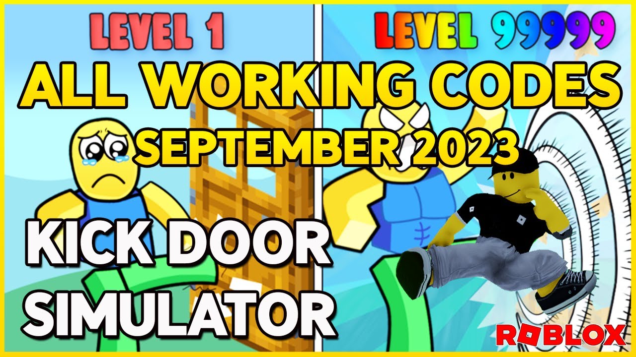 All Codes in KICK DOOR SIMULATOR (September 2023
