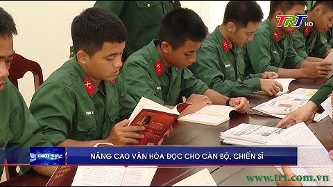 Nâng cao văn hóa đọc cho cán bộ, chiến sĩ