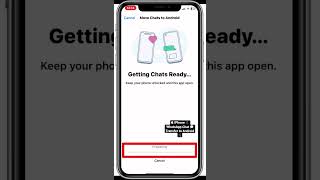 WhatsApp Chat 💬Transfer iPhone to Android📲 #shorts #youtubeshorts screenshot 5